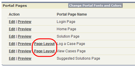 Case Page Layout on Portal Case Page Layout on Portal