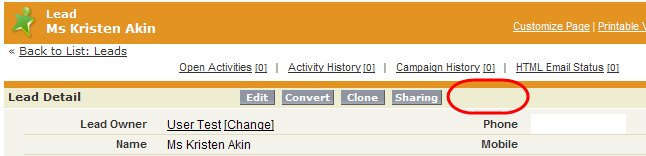 Delete Button Removed From Leads Delete Button Removed From Leads