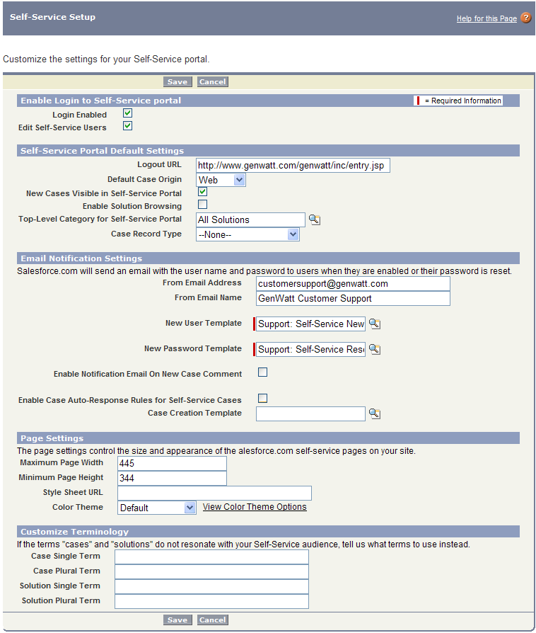 SSP - Configuring Settings SSP - Configuring Settings