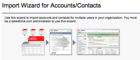 Import Wizard Accounts and Contacts Import Wizard Accounts and Contacts
