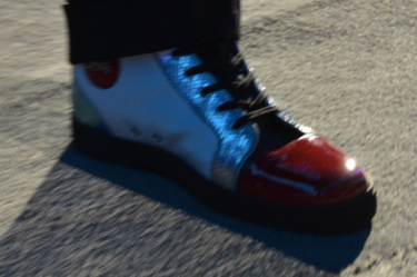 Marc Benioff's Custom Cloud Walker Shoes Dreamforce 13